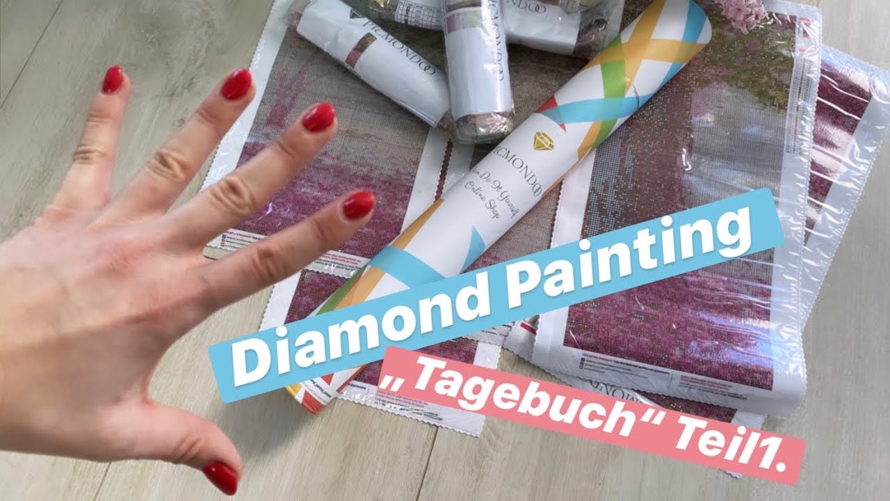 Diamond Painting „Tagebuch“ Teil1. / Picmondoo Update ✅ Jaa, ich habe ein neues DP-Bild bestellt!🤩