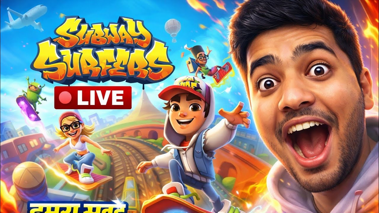 SUBWAY SURFERS GAME LIVE STREAM AND ALL SPORT A JAO