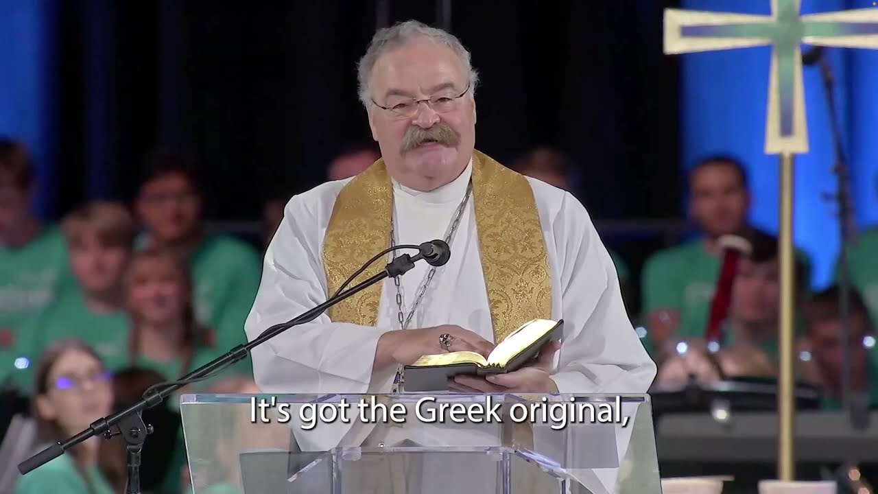 2025 LCMS Youth Gathering Worship | Sermon by President Harrison