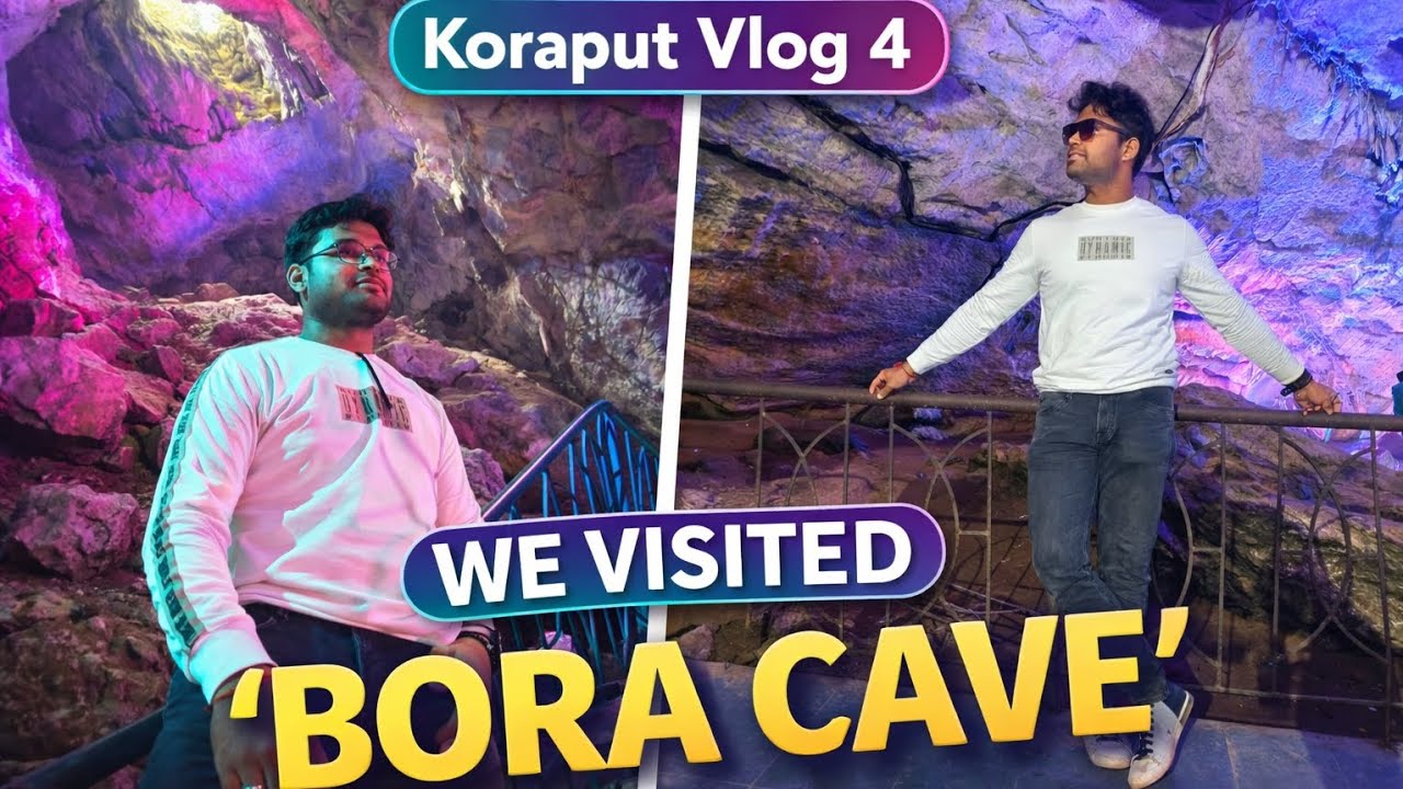 Borra cave | koraput vlog 4 | #travel  #mbbs #dailyvlog 