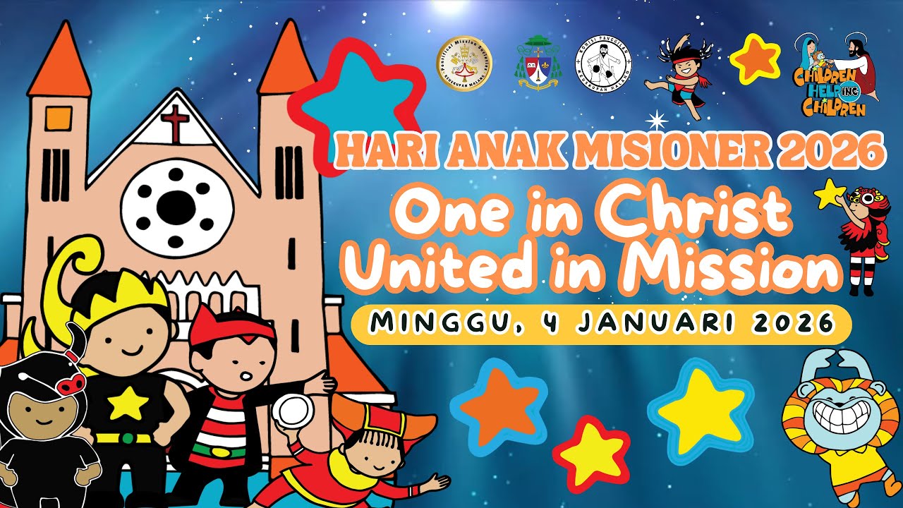PERAYAAN HARI ANAK MISIONER KEUSKUPAN MALANG 2026 - aula SMAK Santo Albertus Dempo