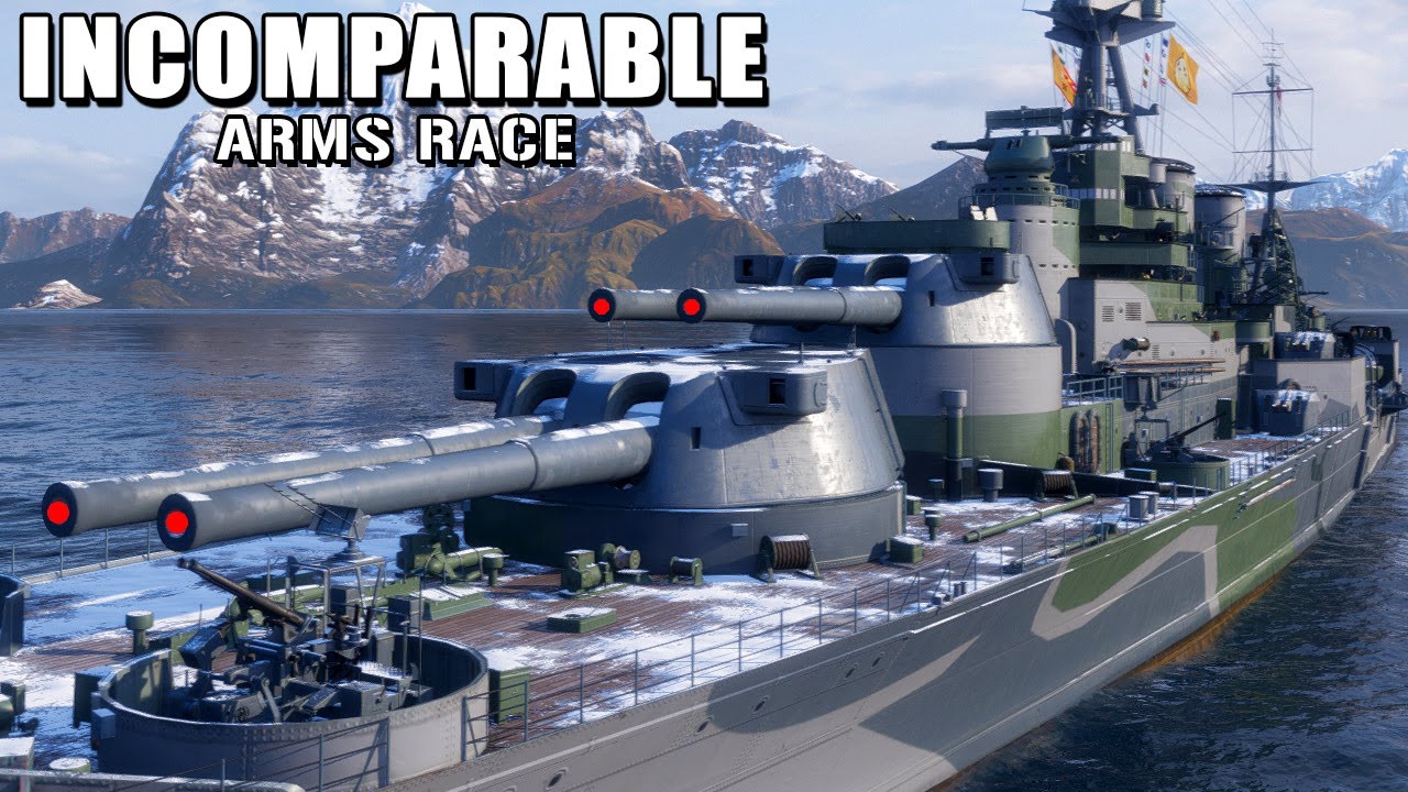 Incomparable: 508mm guns deal massive damage