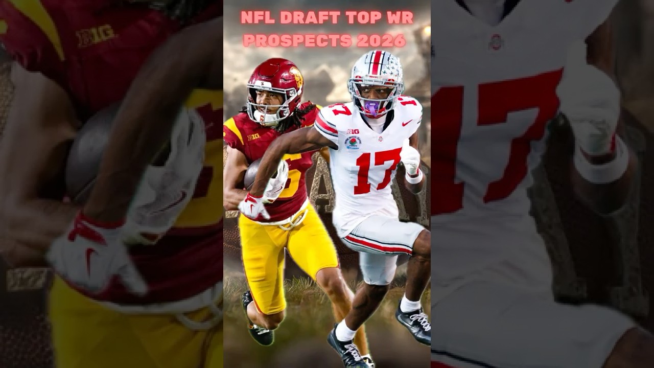 NFL Draft Top WR Prospects 2026 PT3, agree? #nfldraft #nfldraft2026 #cfb #carnelltate #osufootball