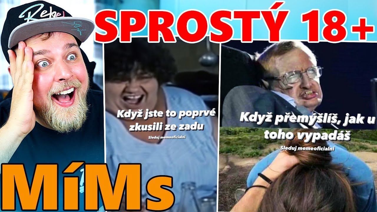 KDYŽ JSTE TO POPRVÝ ZKUSILI ZE ZADU 😂 - SPROSTÝ 18+ MíMs