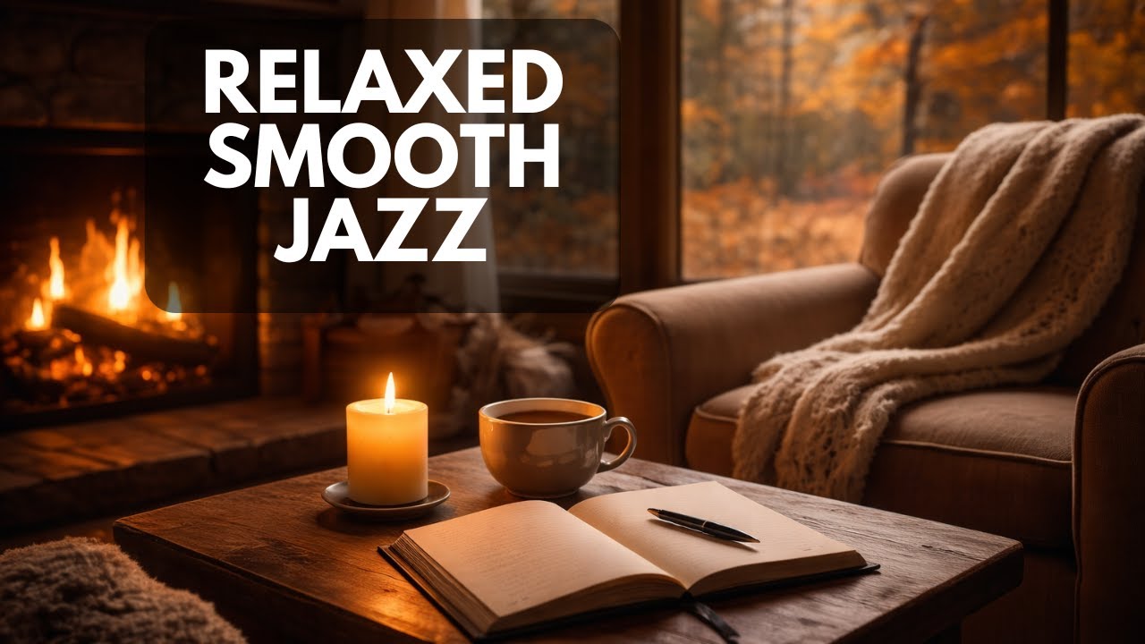 Warm Fireplace & Jazz | The Ultimate Luxurious Relaxing Experience 🎷