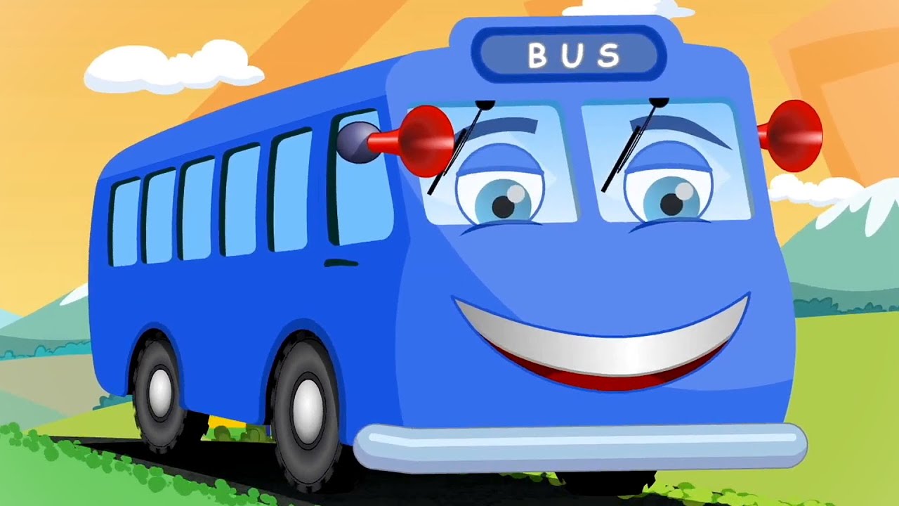 Ruote sull'autobus | Cartoni educativi | Poesie per bambini | Filastrocche in italiano
