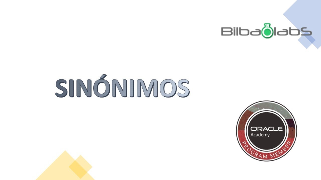 24. Sinónimos - ORACLE