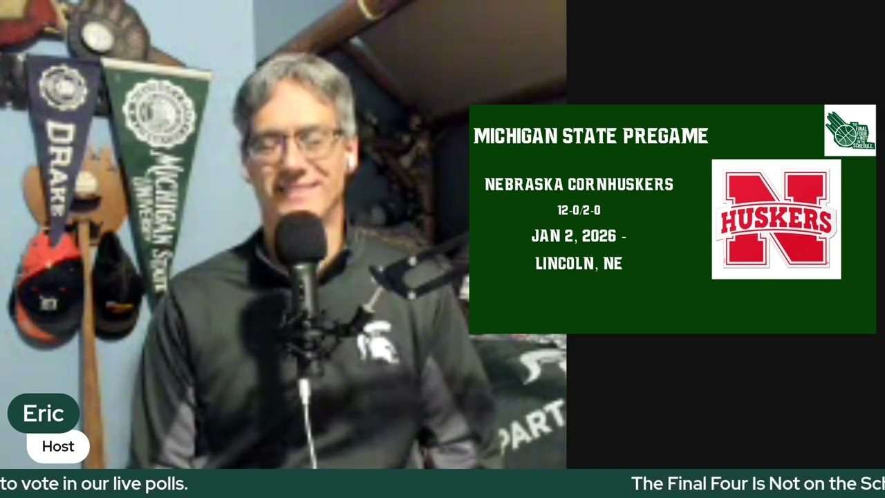 Michigan State Travels to Nebraska to Take on Unbeaten Huskers