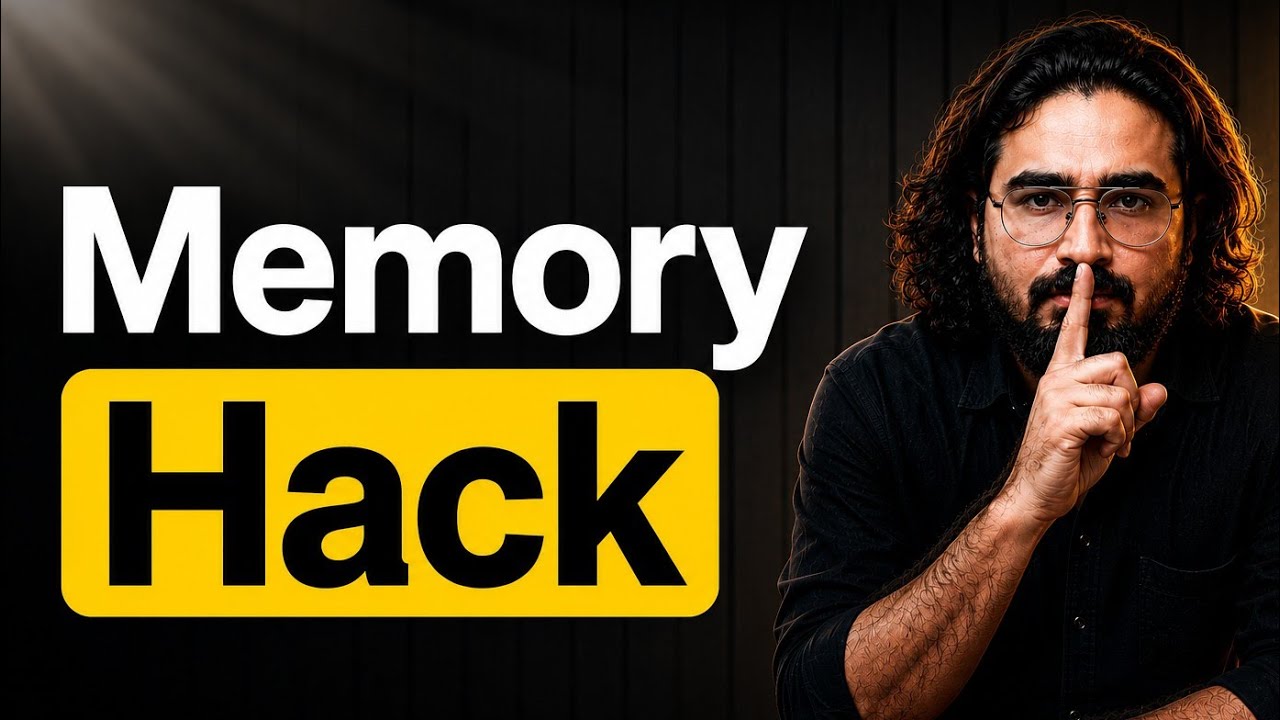 Why We Forget What We Study | The Science of Memory & How to Remember Better | Sandeep Singh
