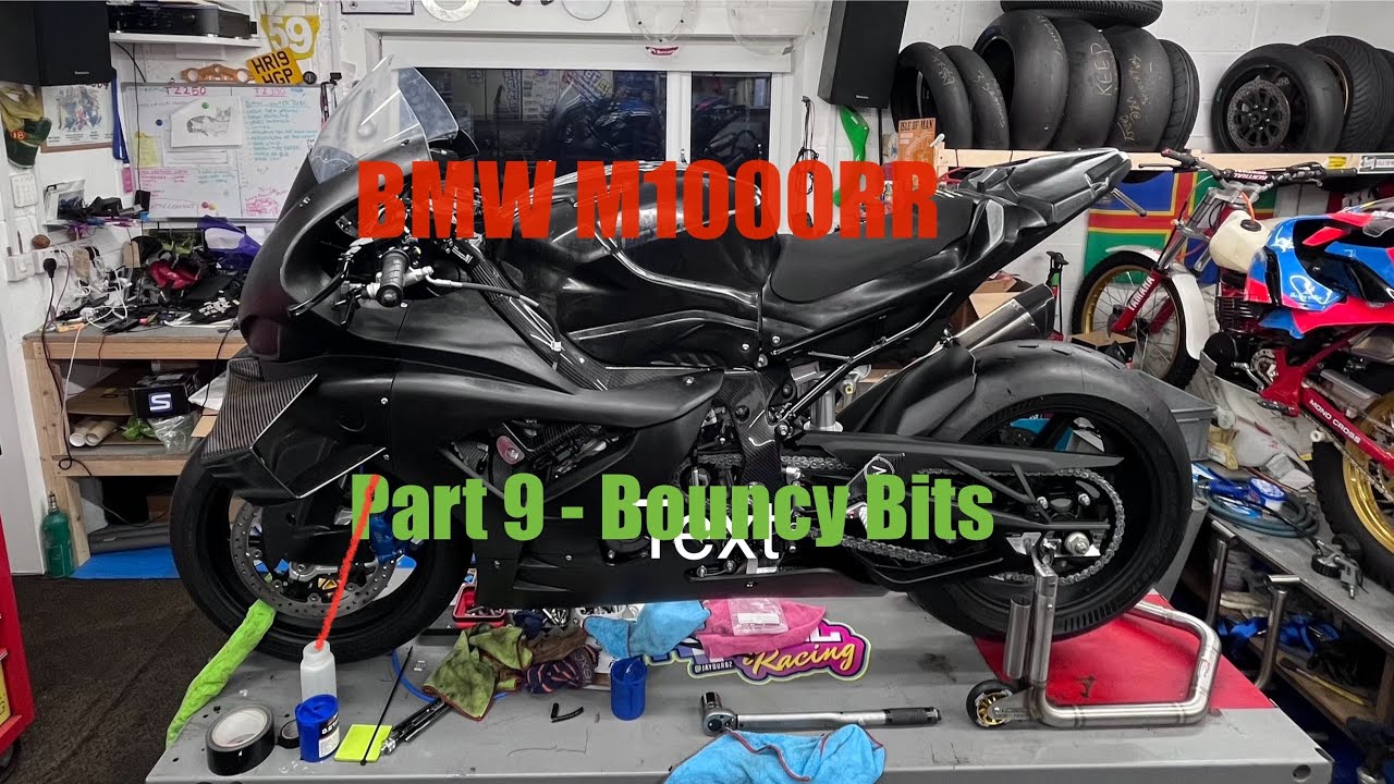 BMW M1000RR - Ohlins Suspension - BSB Superstock 1000 Build - Part 9 - Bouncy Bits