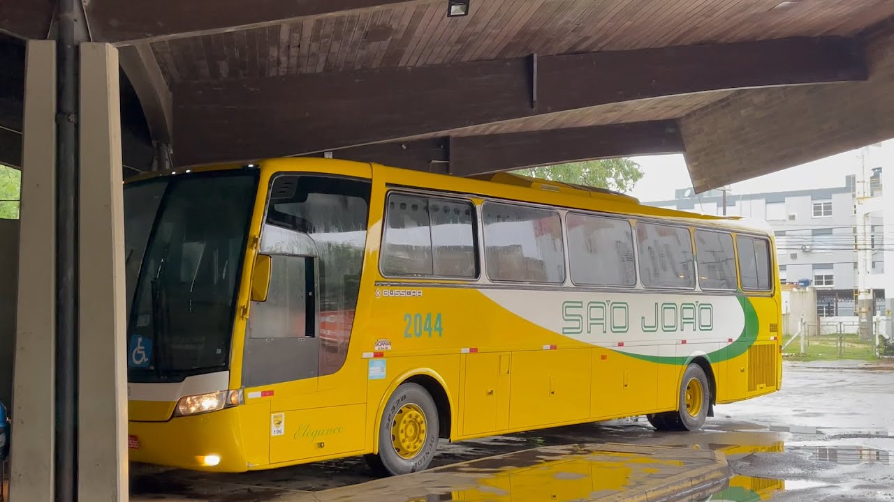 ÔNIBUS VIROU LAGOA | VIAGEM SÃO JOÃO NO BUSSCAR LO DE LIVRAMENTO A URUGUAIANA NO RS