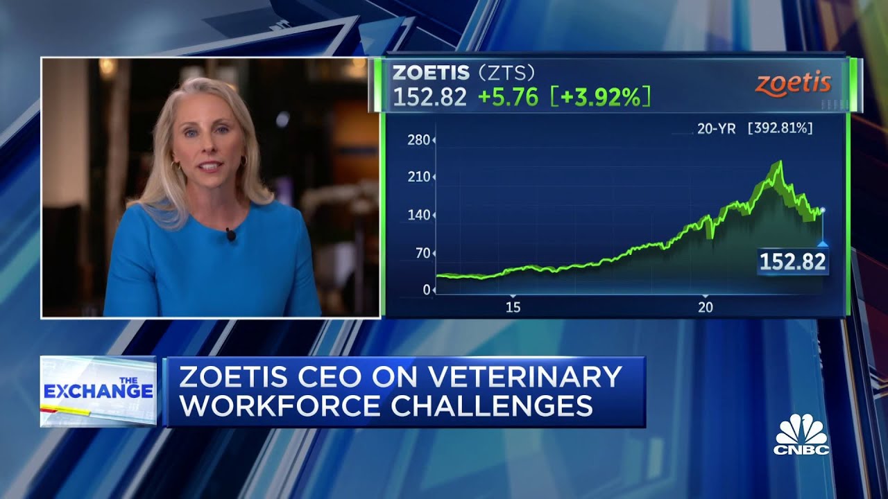 Zoetis CEO Kristin Peck on veterinary workforce challenges and recession resilience of pet industry