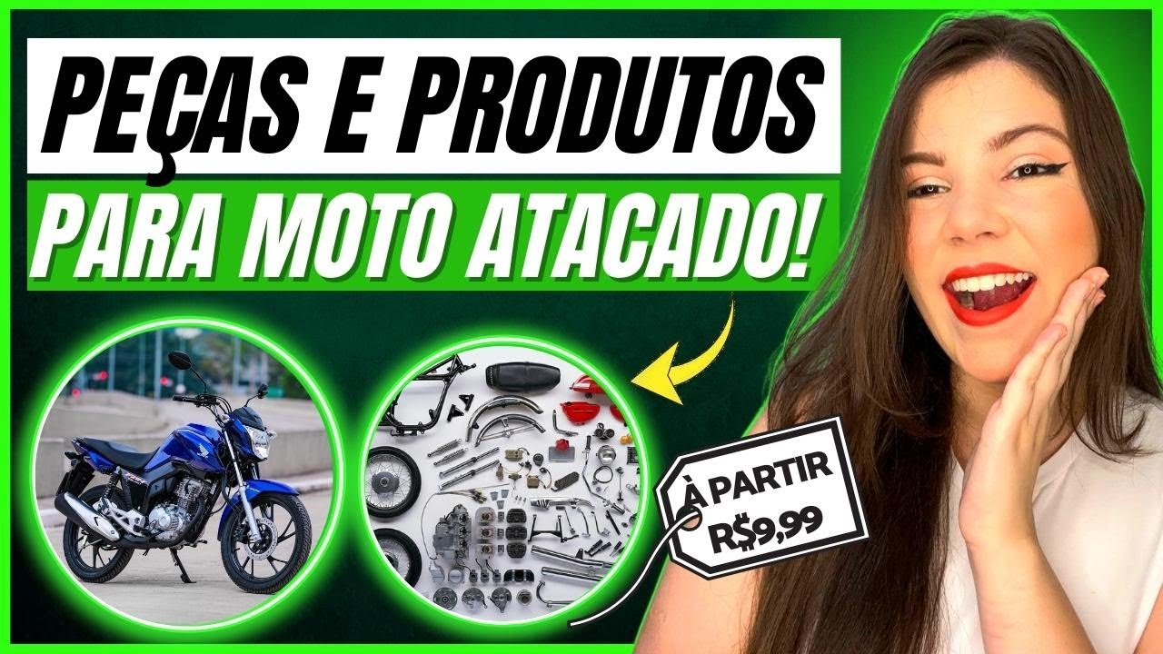 4 MELHORES Fornecedores de PEÇAS E PRODUTOS Para MOTO no ATACADO Para Comprar MUITO BARATO!!!