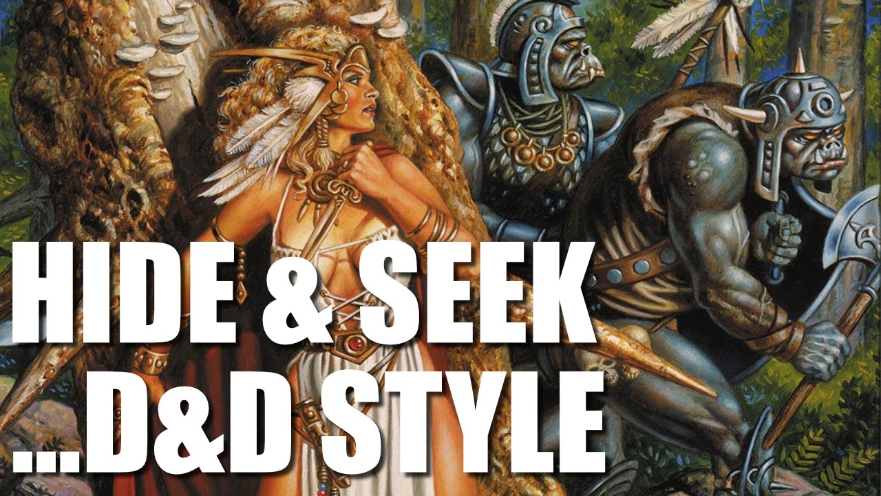 Прятки и поиски в олдскульной версии D&D и OSR