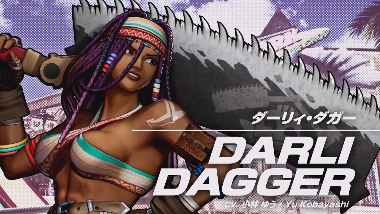 Darli Dagger Move List KOF XV