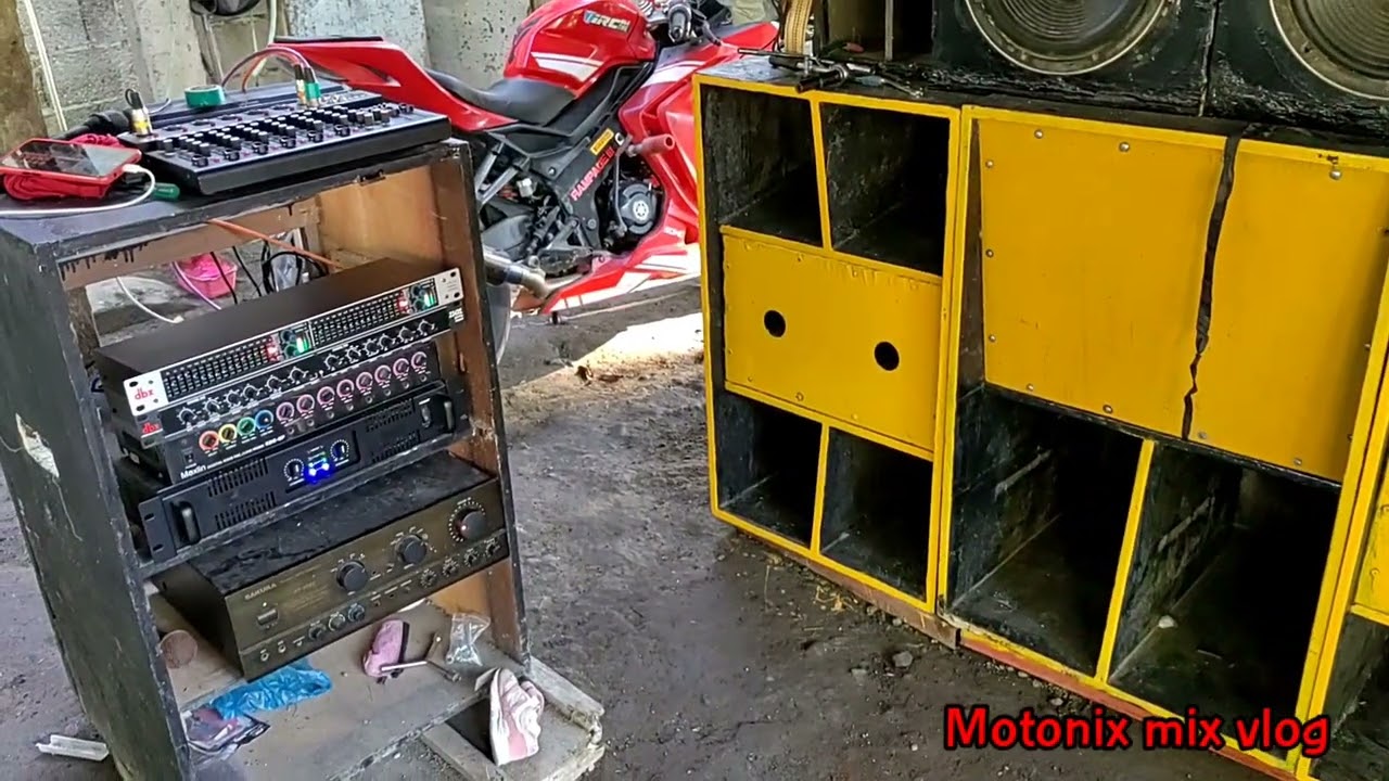 DBX EQUALIZER WITH WOOFER OUT, UNBOXING SOUNDTEST #SOUNDSYSTEM