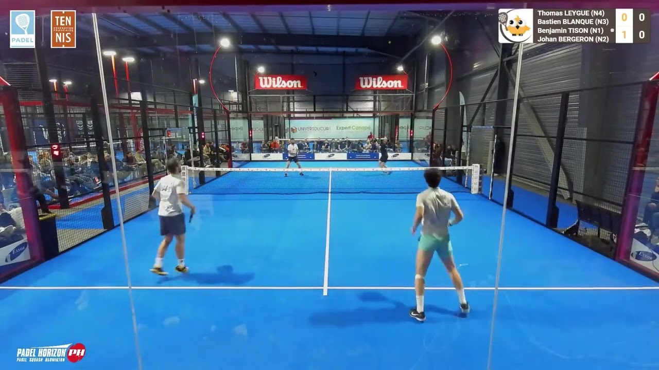 Finale FFT Padel Tour Padel Horizon - Bergeron / Tison vs Blanqué / Leygue