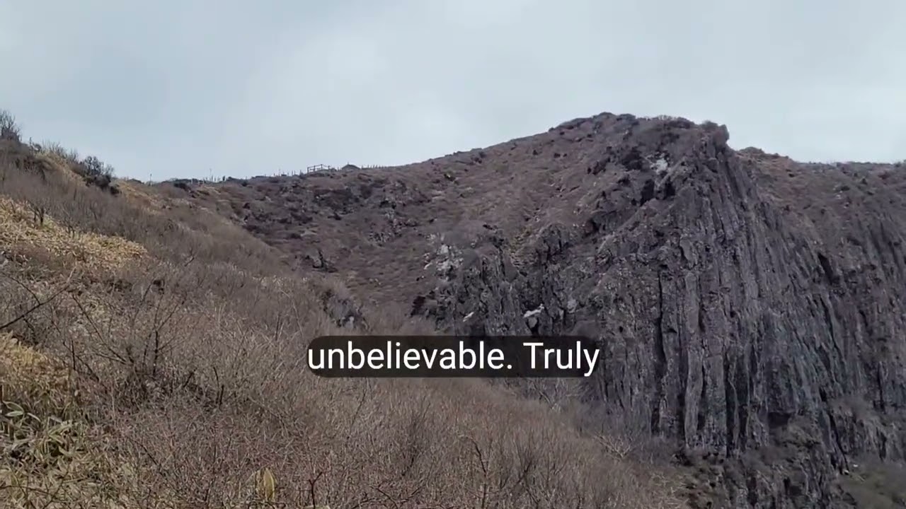 Jeju hiking winter 1 day tour