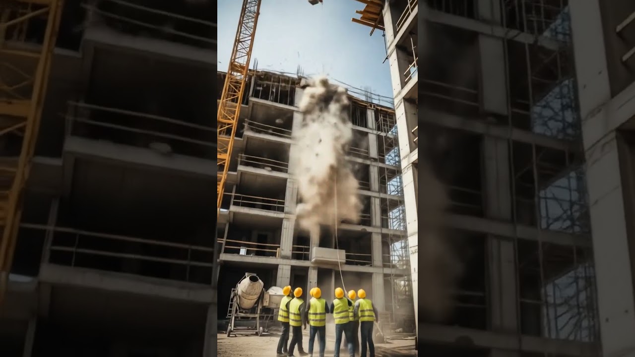 Construction Site Disaster 2025: Building Collapse Caught on Camera | SHOCKING Viral Video