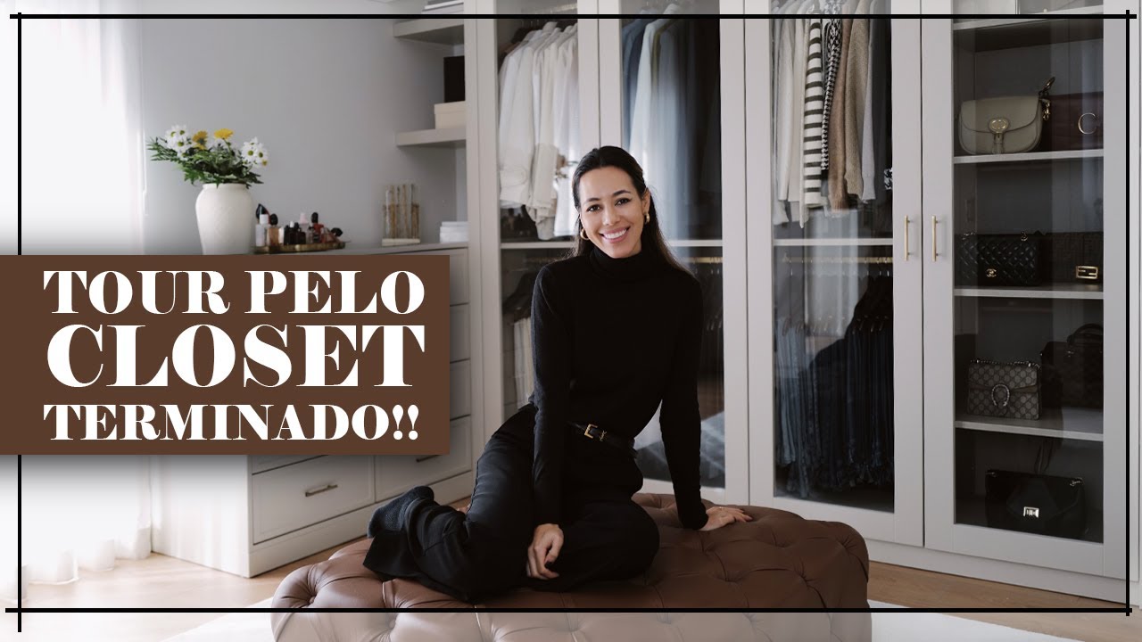 TOUR PELO CLOSET DOS SONHOS + ORGANIZAÇÃO !! - Diário da Casa Nova Ep.11 |Bárbara Corby