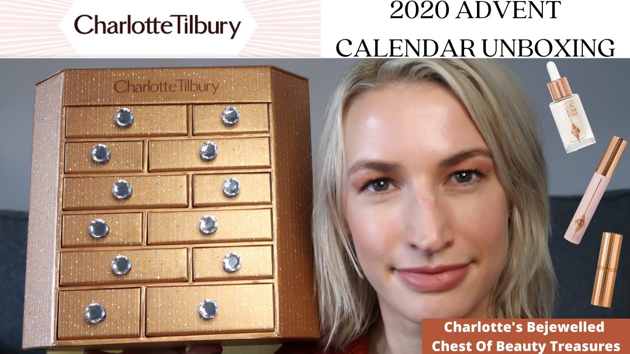CHARLOTTE TILBURY 2020 ADVENT CALENDAR UNBOXING