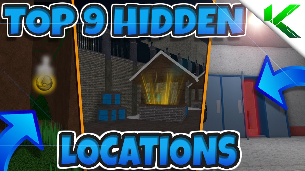 TOP 9 HIDDEN LOCATIONS IN BRICK BRONZE! - Pokemon Brick Bronze
