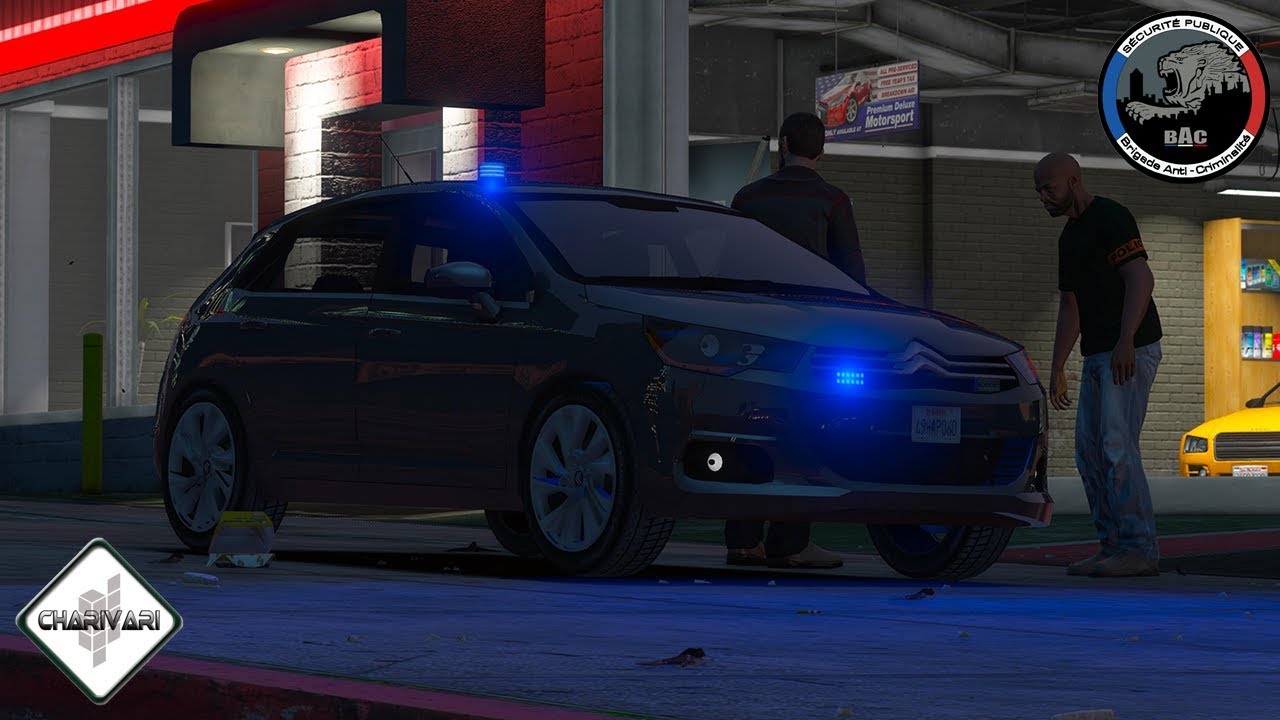 GTA 5 - LSPDFR - BAC  - CITROEN C4 - PATROUILLE 69 - TRISTE FIN POUR JOSEPH