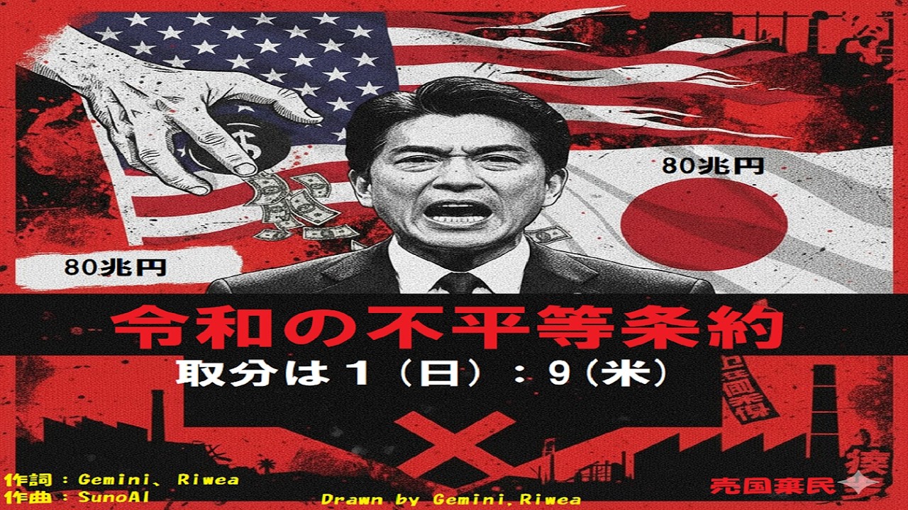 『令和になっても日米不平等条約』～売国棄民の1対9〜