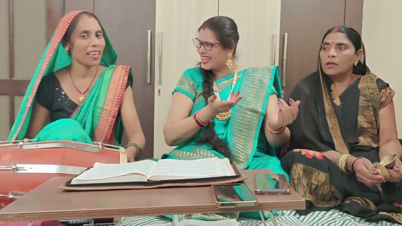 कृष्णा ने ले लिया जन्म जसोदा रानी के घरमे ❤️Bhajan bela by rekha सोहर गीत जच्चा गीत 🌹