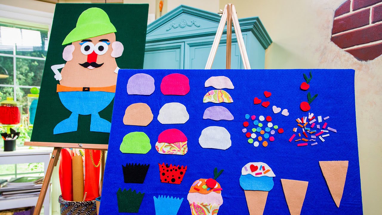 Tanya Memme's DIY Felt Board for Kids