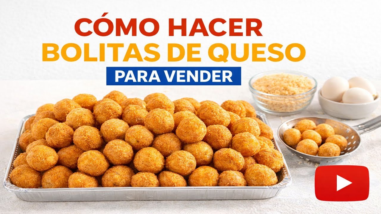 Como hacer bolas de queso | curso de bocadillos