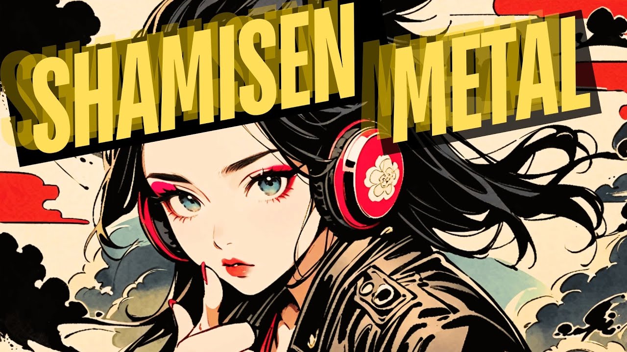 【和風BGM】Japanese Modern Fusion: shamisen & Metal 作業用BGM2