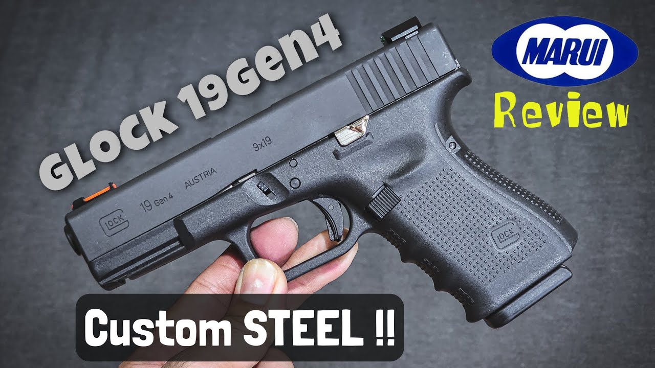 Tokyo marui glock 19gen4 steel 🔥😎✨️