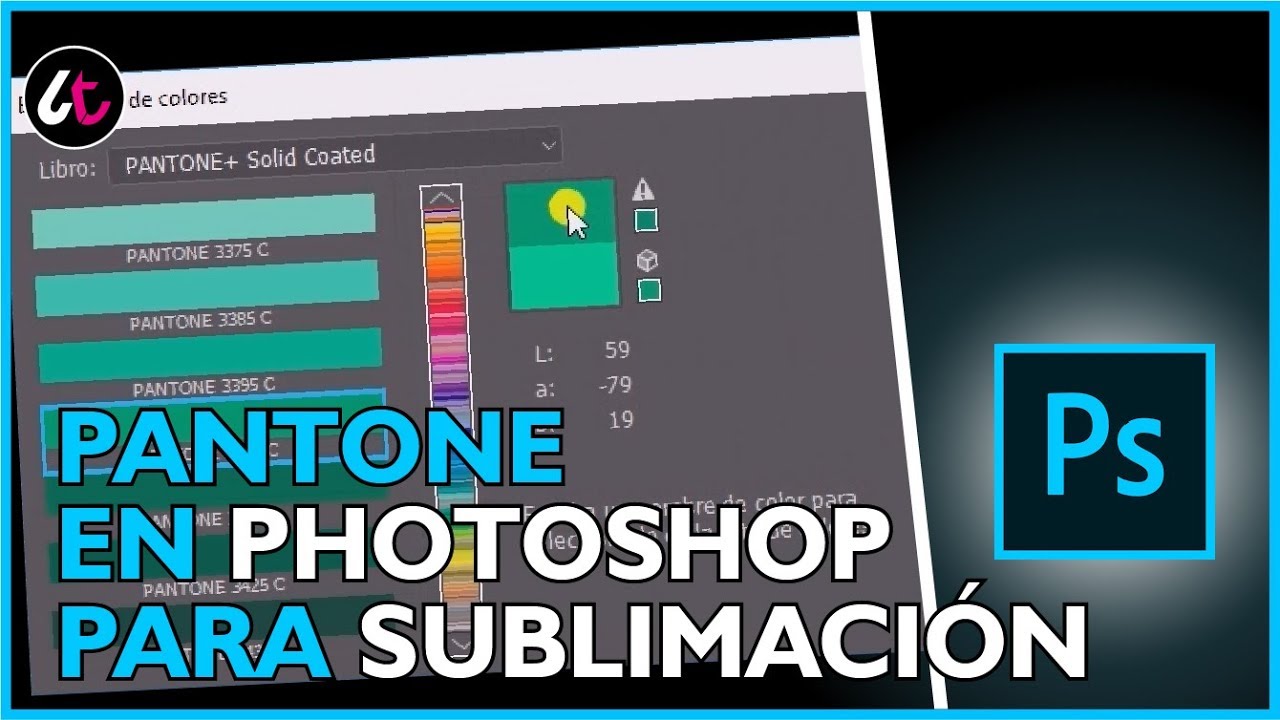 Como aplicar colores PANTONE en PHOTOSHOP para SUBLIMACIÓN ✅✅