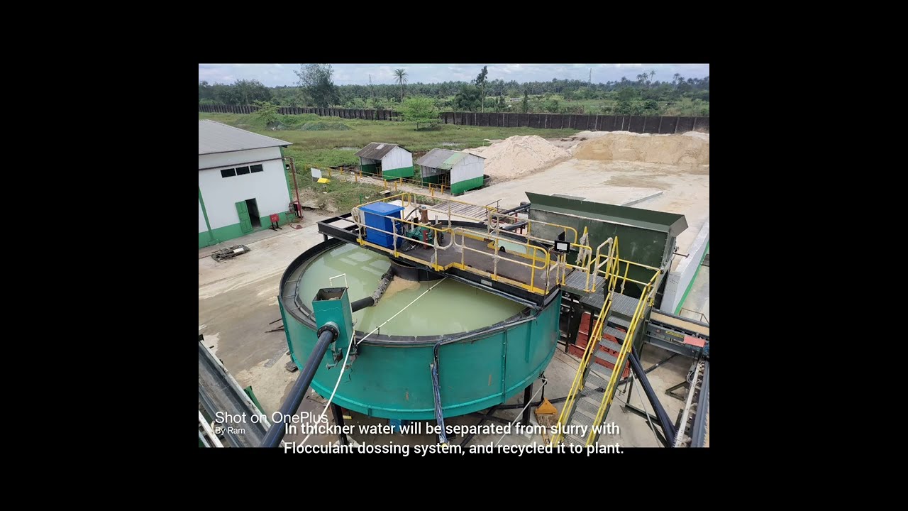 Silica sand Processing Plant
