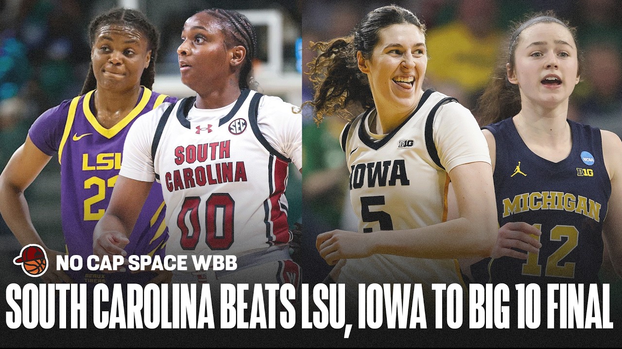 South Carolina Sweeps LSU Advances To SEC Final, Iowa Rolls to Big 10 Championship for UCLA Matchup