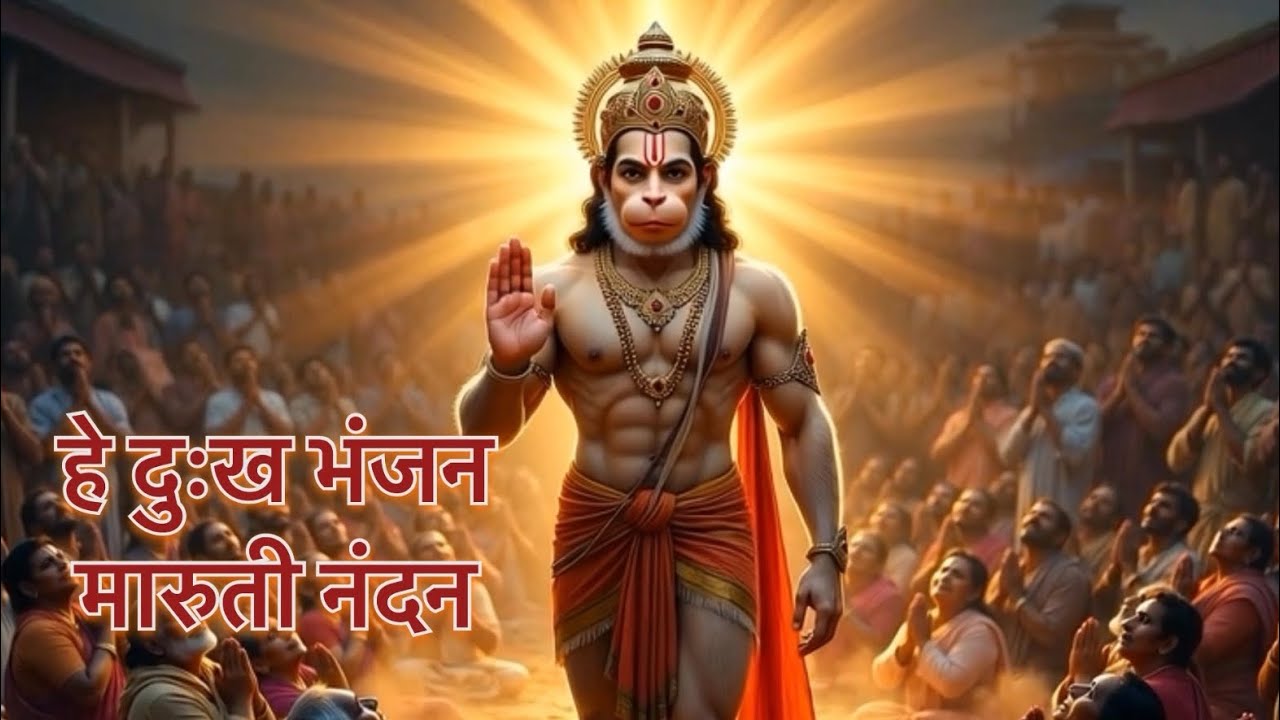 हे दुःख भंजन मारुती नंदन| Hey Dukh Bhanjan Maruti Nandan | Hanuman Bhajan #Sankat Mochan Hanuman