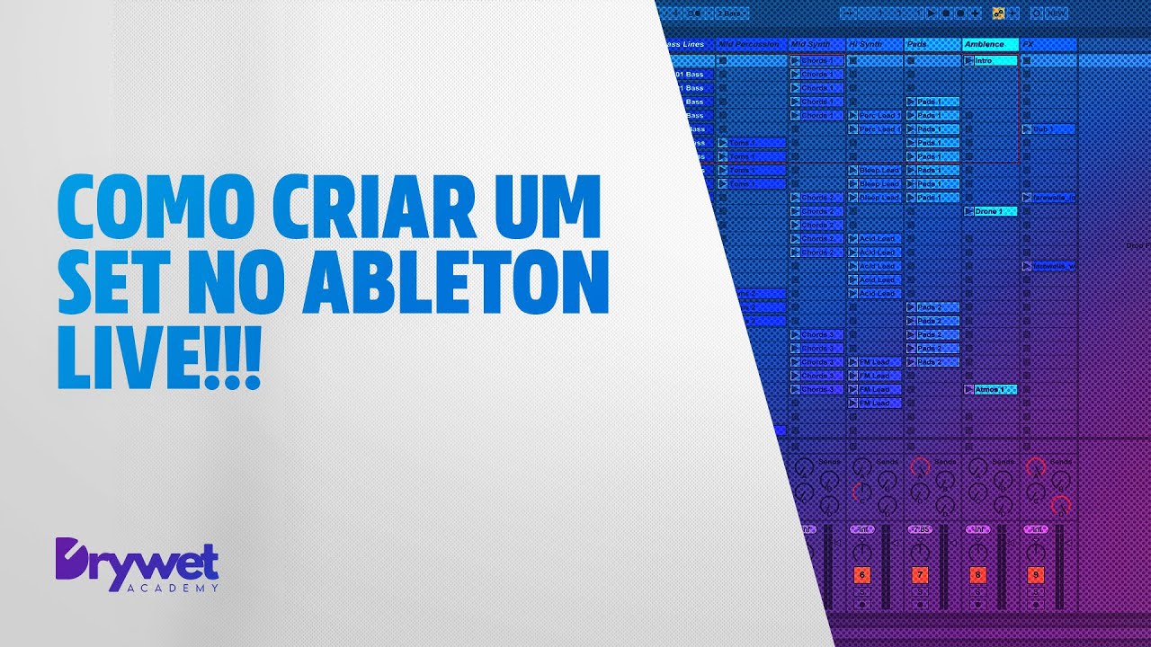 COMO GRAVAR UM SET NO ABLETON LIVE?