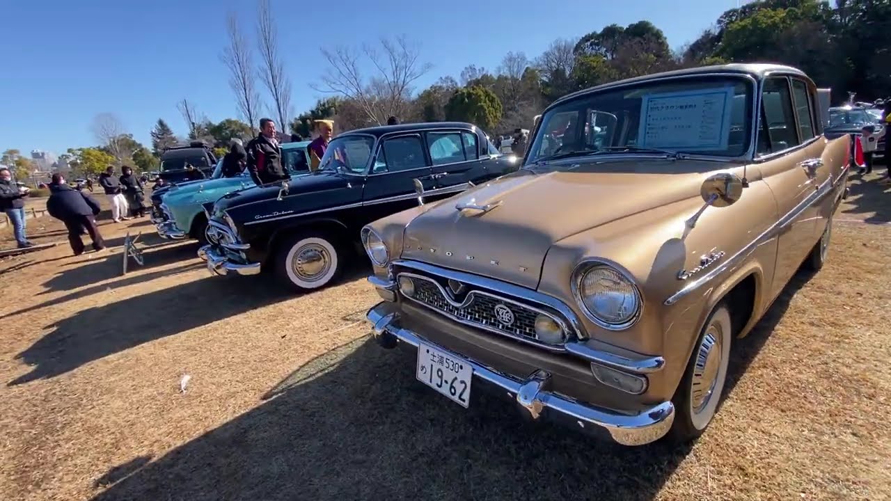 第二回水戸クラシックカーフェスティバル！乗ってた車有りますか？クラウン特集ゾーン