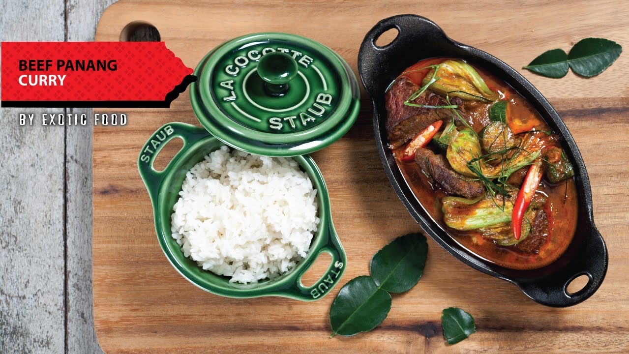 How to make Thai food at home - Panang Beef