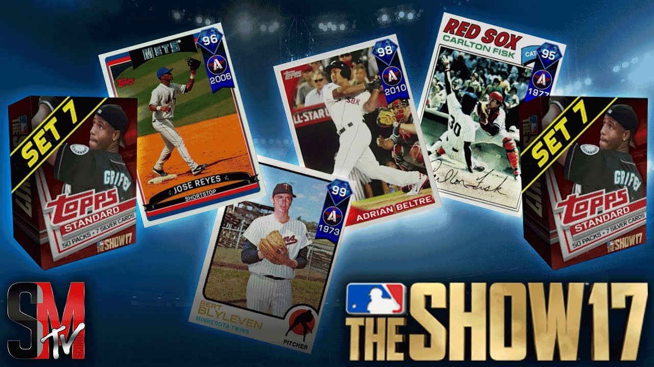 LATE NIGHT DIAMOND PULLS! MLB THE SHOW 17 DIAMOND DYNASTY PACK OPENING