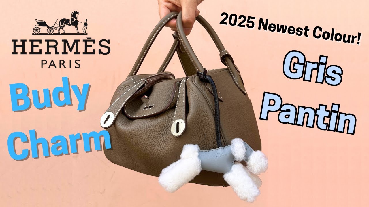 Hermes Budy Charm Unboxing | 2025 New Colour Gris Pantin