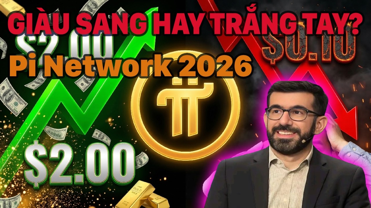 Pi Network 2026: Sụp Đổ Về 0,1$ Hay Bùng Nổ 2$? Sự Thật Khiến Bạn Sốc!