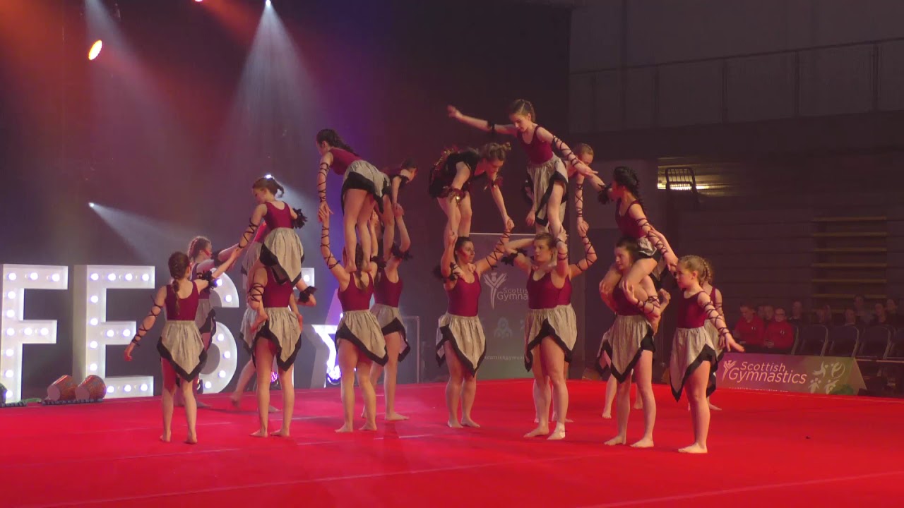 Gymfest 2019 Caithness Fusion Display Team