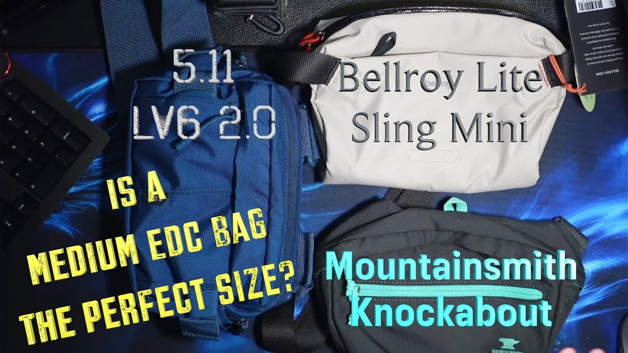 Is a medium EDC bag the perfect size?