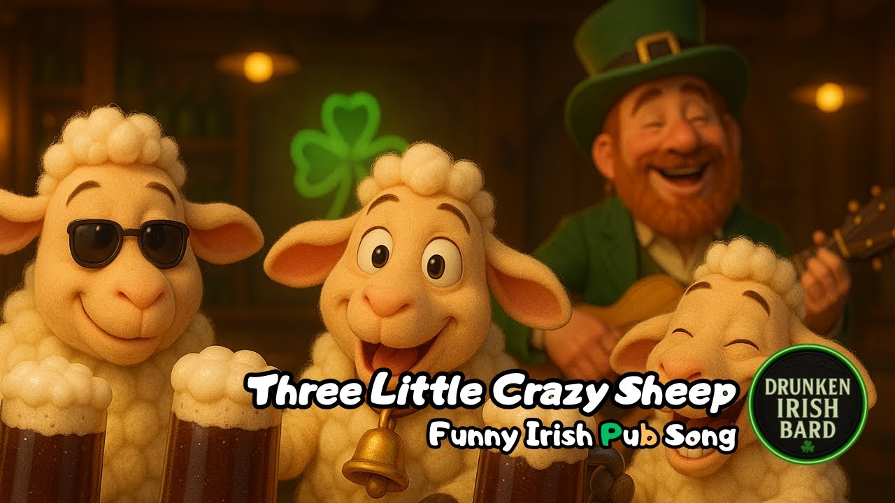 Three Little Crazy Sheep &ndash; Funny Irish Pub Song | Drunken Irish Bard