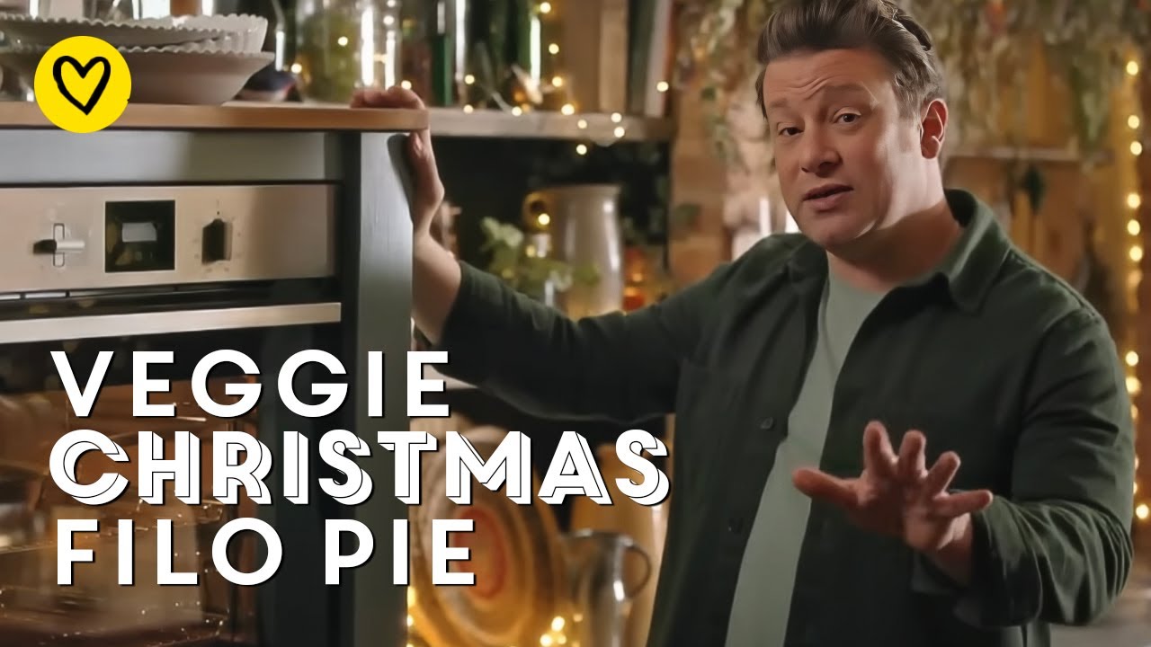 How To Make A VEGGIE Christmas Filo | Jamie Oliver