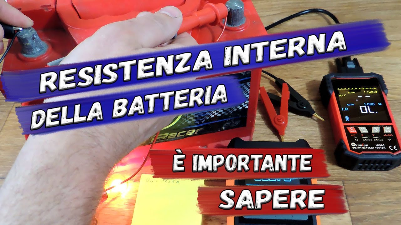 ✅ Molto semplice e molto necessario! Misurare la resistenza interna della batteria. ✅