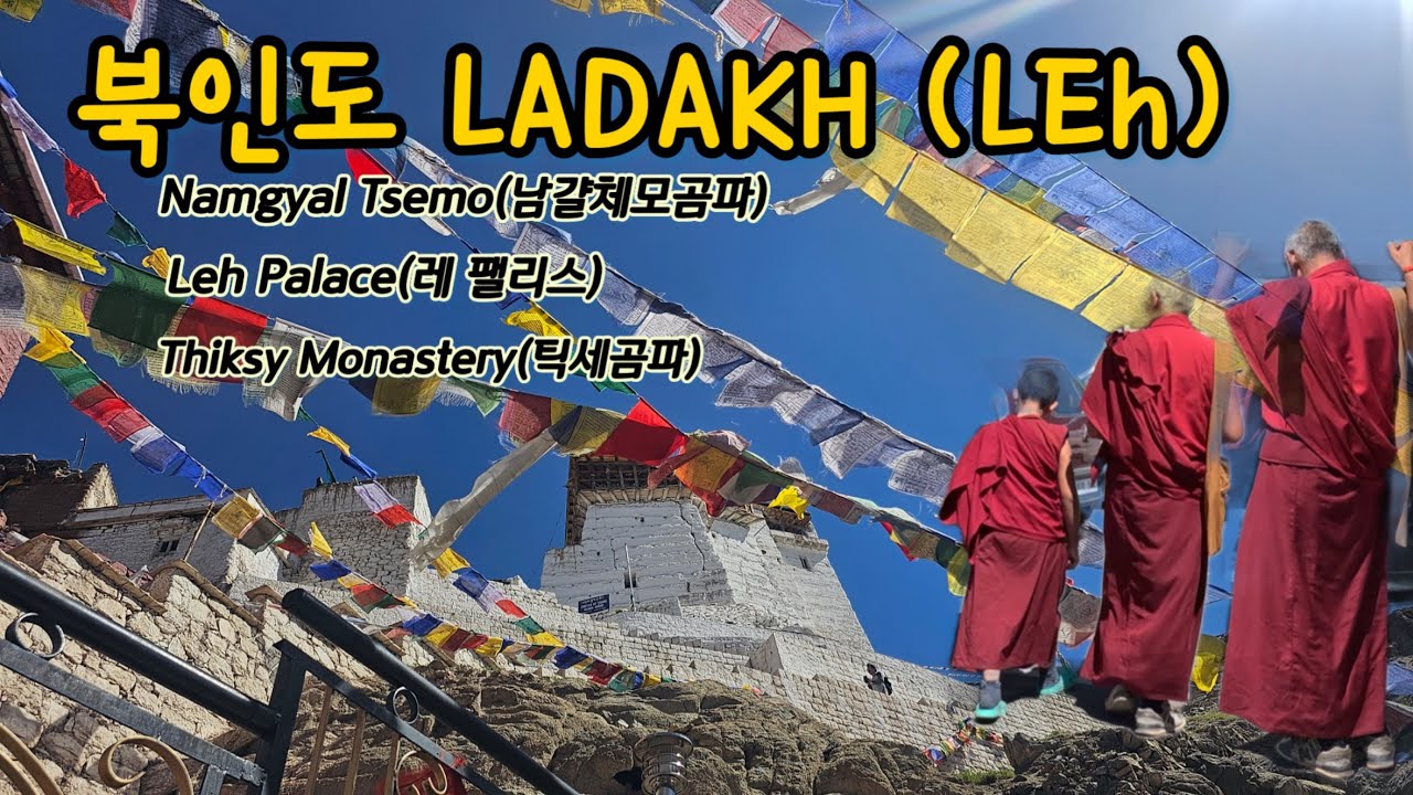 (해외🇮🇳)인도 라다크 여행(1편)-레(Leh)/남걀 체모 곰파/레 팰리스/포타라 궁을 닮은 틱세곰파