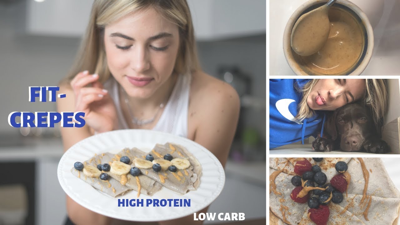 FitCREPES || RICETTA LOW CARB || SOLO 10GR DI CARBO 😜